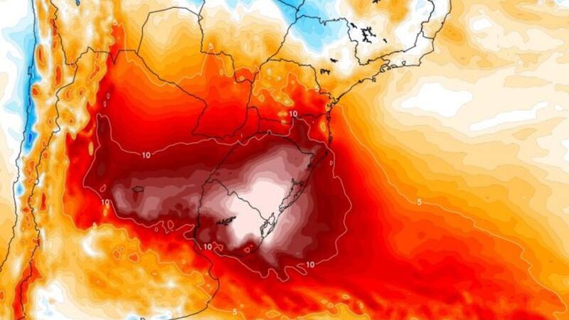 Riesgo de altas temperaturas y tormentas en el país: cómo estará el clima este jueves.