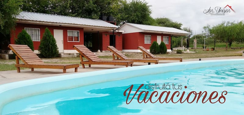 Cabañas de la familia Serrano hoy en día.