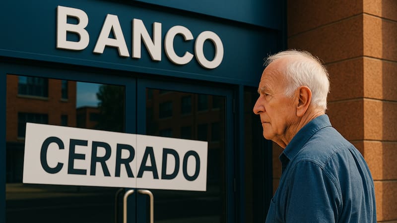 Urgente | Todos los bancos del país confirman cierre de sucursales este lunes y no se podrá realizar ninguna operación presencial.