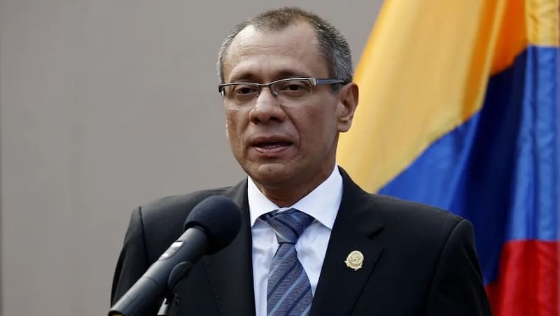 El exvicepresidente ecuatoriano Jorge Glas.