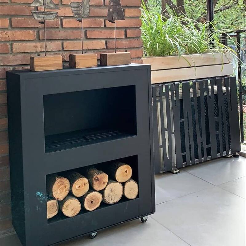 Las estufas a base de alcohol etílico vienen en dos tamaños. (Foto: Di Tomaso Design).