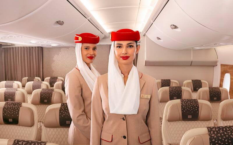 En el 2023, Emirates se posicionó en el puesto número 10 entre las mejores aerolíneas del mundo. (Emirates)