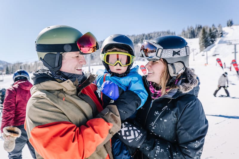 Buttermilk es la montaña más family friendly de las cuatro. (Foto: Anna Stonehouse).