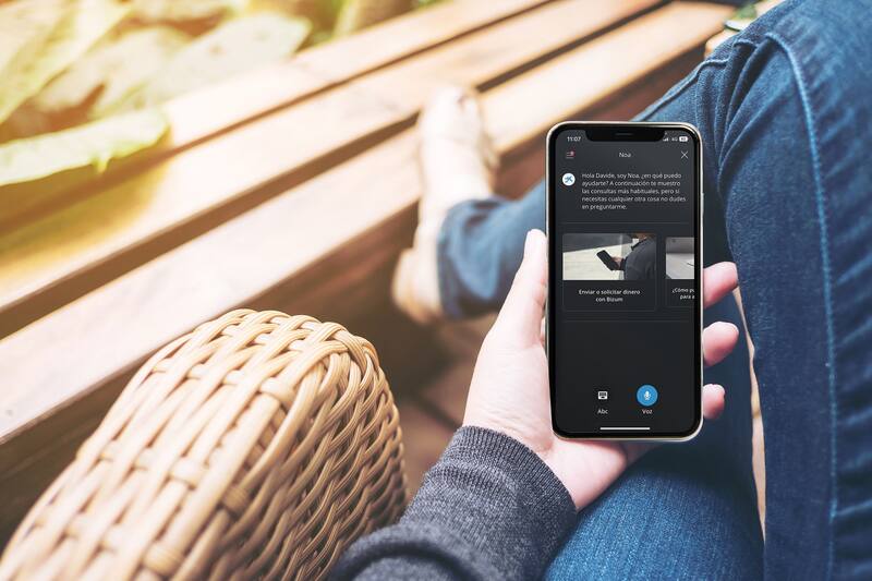 Asistente Virtual de Caixabank. Fuente: Caixabank.