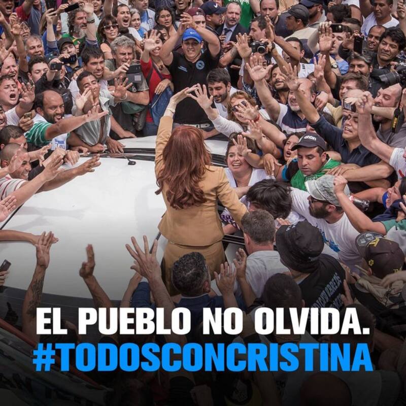 Como en el 2016 la militancia espera una orden para movilizar a favor de la Vicepresidenta