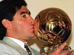 Rematan el Balón de Oro que Diego Maradona ganó en el '86 y estaba perdido