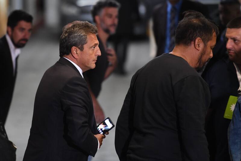 El ministro de Economía, Sergio Massa, también participó de la Mesa del Frente de Todos. (Foto: Télam)