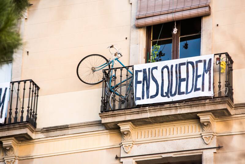 Okupas en Barcelona. (Imagen: archivo)