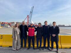 Se iniciaron las obras de ampliación del muelle en el puerto de Dock Sud