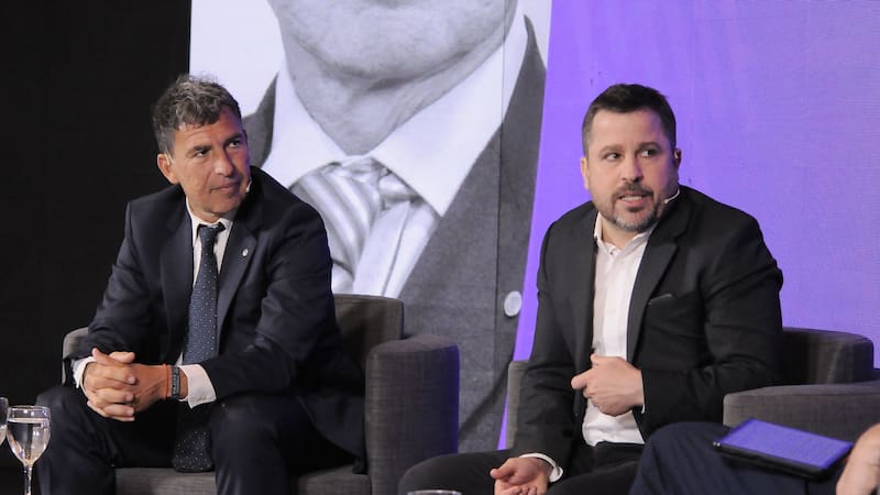 José Dapena, de Ucema, y Martín Tetaz, diputado nacional