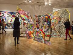 "El caos" de Luis Felipe Noé en el Bellas Artes