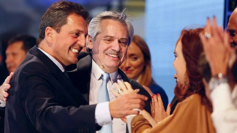 El primer saludo público de Cristina y Massa tras la reconciliación fue en el 8 de agosto del 2019 en Rosario