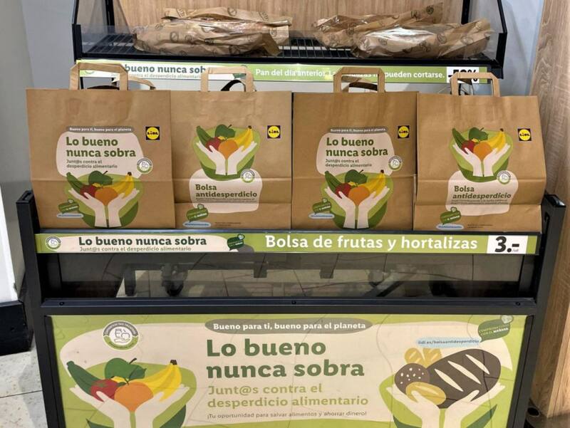 La bolsa antidesperdicio de Lidl es una alternativa interesante para clientes de Mercadona.