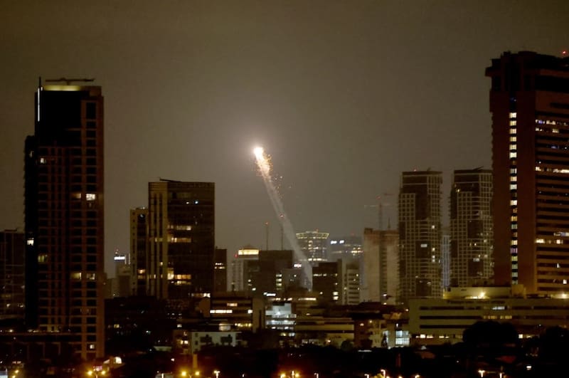 Proyección de misiles. Fuente: Archivo.