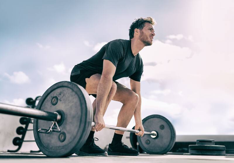 El ejercicio también es un eje fundamental para el aumento de la masa muscular. Fuente: Shutterstock.