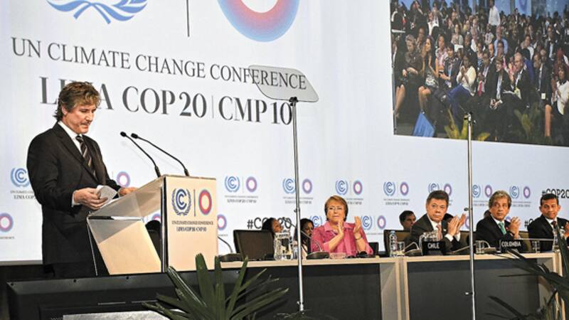 Boudou ayer en Perú con Humala, Santos, Bachelet y Ban Ki-Moon