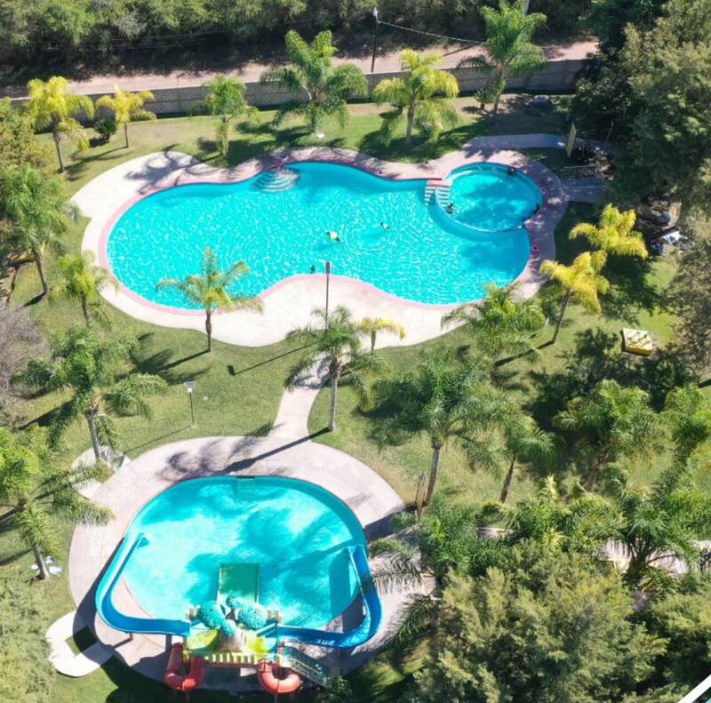 El Balneario Gandhó se encuentra en el pueblo de Tecozautla de Hidalgo y es un sitio con instalaciones de lujo para toda la familia. Foto: Facebook Balneario Hotel Gandhó