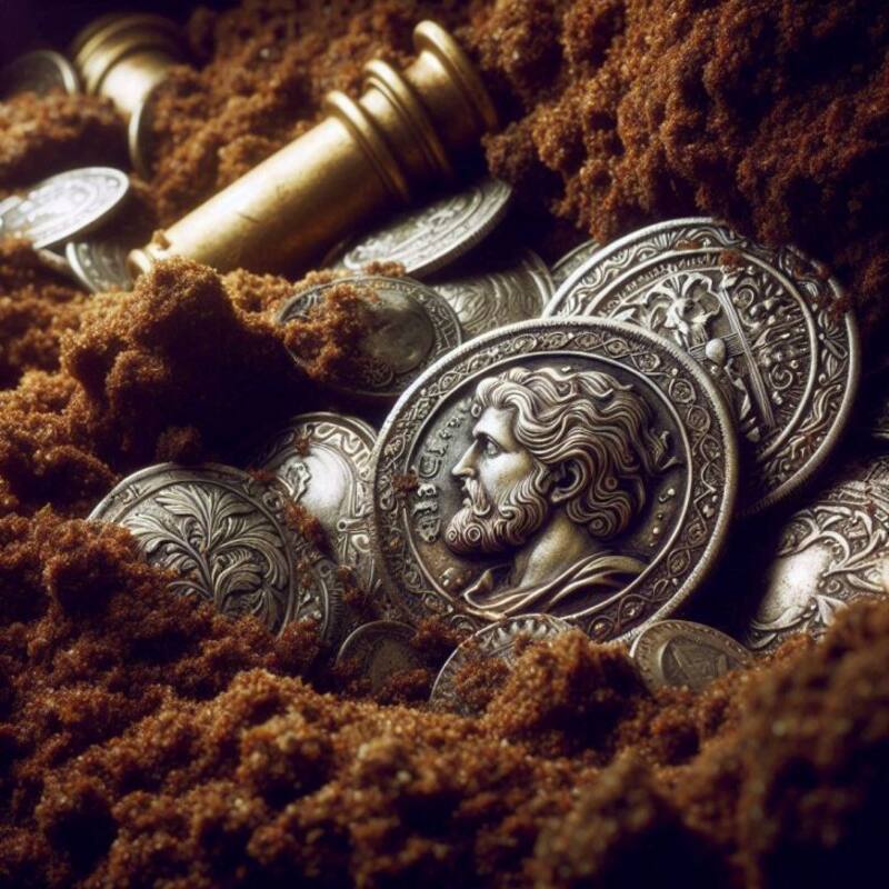 Transforma la arqueología para siempre: encuentran un tesoro enterrado de hace 1,000 años con monedas de metal precioso.