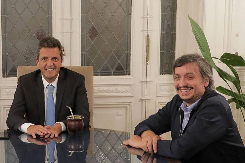 Sergio Massa y Máximo Kirchner: el gasto público será eje de la discusión del Frente de Todos