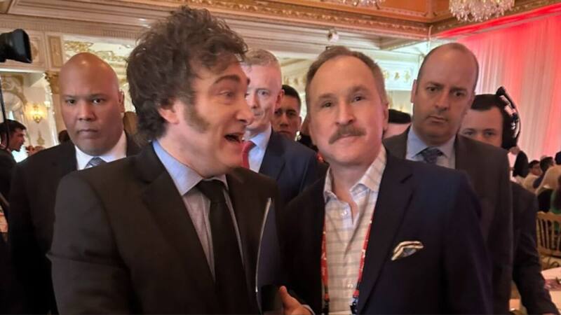 Lamelas tuvo la oportunidad de conocer en persona al presidente Javier Milei, con quien su equipo trabaja estrechamente en las últimas semanas (Fuente: Archivo).