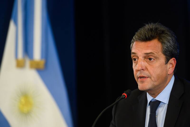 El ministro de Economía, Sergio Massa.