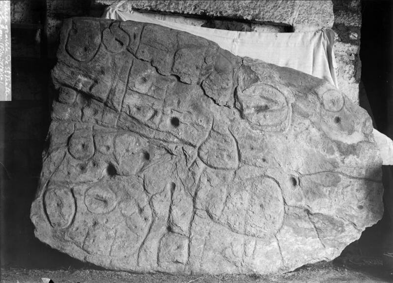 Luego de estar 100 años perdida, la losa se identificó como el mapa más antiguo de Europa. Fuente: Wikimedia