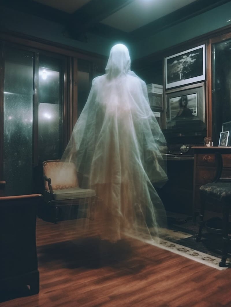 La capa de invisibilidad divide la imagen en partículas indetectables para el ojo humano.