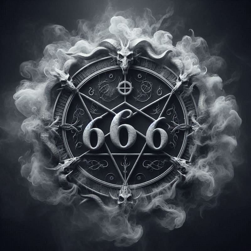 Teorías sobre el significado del 666. Fuente: Bing AI.