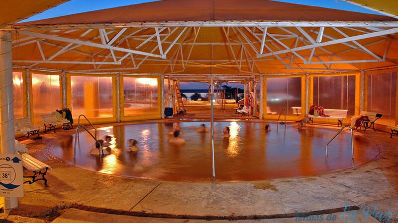 Las termas son un paseo ideal para toda la familia.