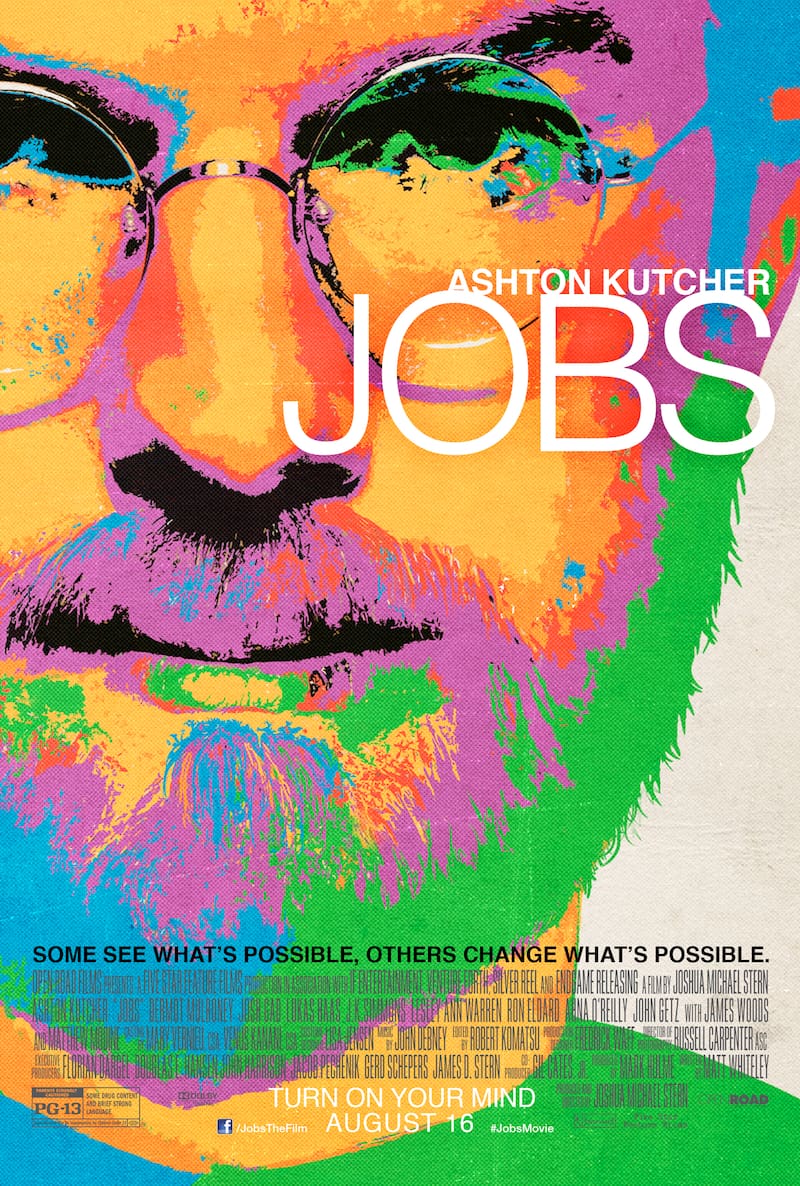 Jobs fue la primera película de ficción sobre la vida del empresario (Fuente: Wikimedia Commons)