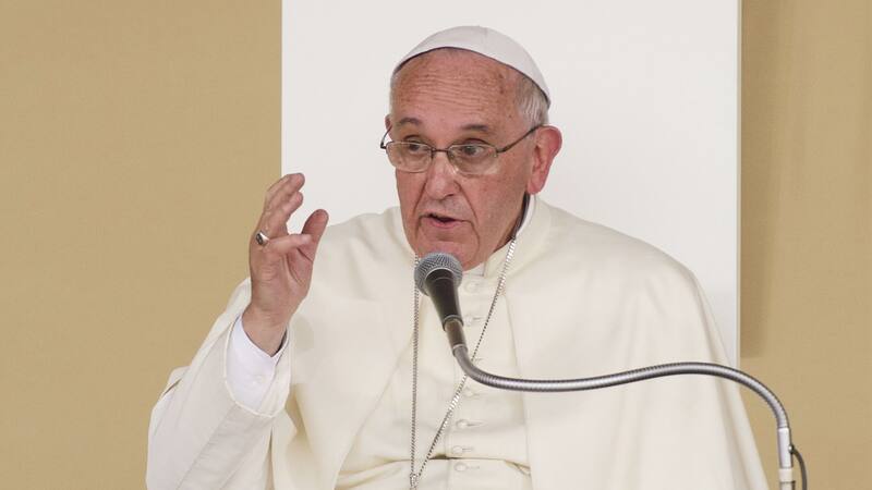El papa Francisco fue internado en Roma por una infección de las vías respiratorias. Foto: Shutterstock.
