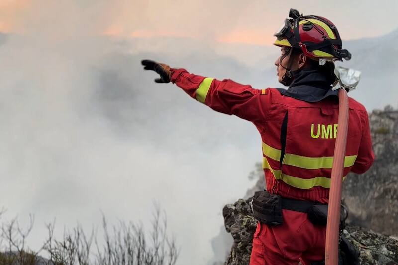 Peligro "muy alto o extremo" de incendios que afecta al norte y este peninsular. Fuente: Archivo