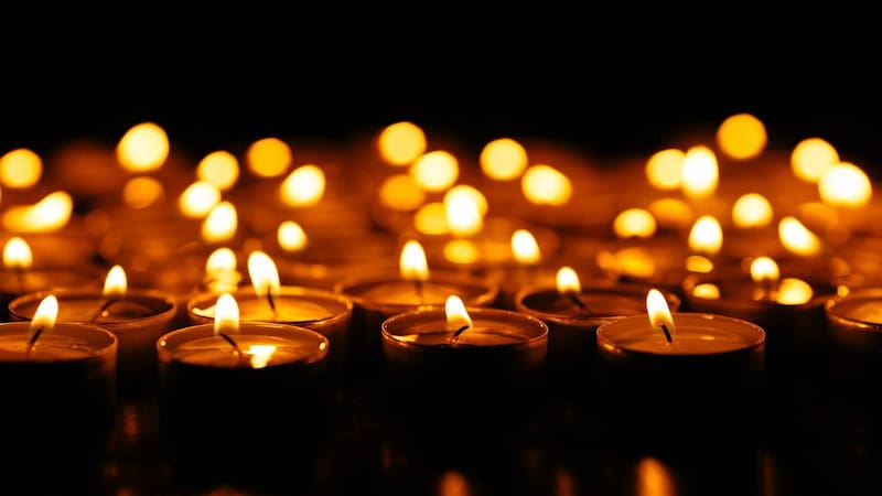 Velas para el amor. Fuente: Archivo.