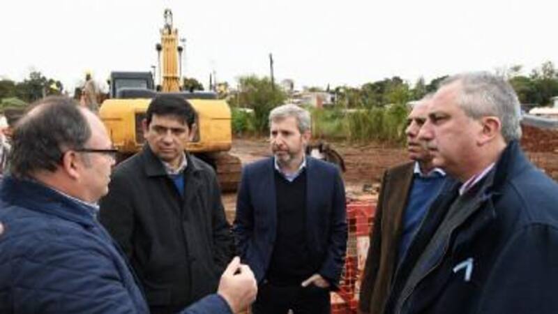 Junto a Passalacqua, en Misiones, Frigerio dijo que el Gobierno busca compensar el fondo sojero