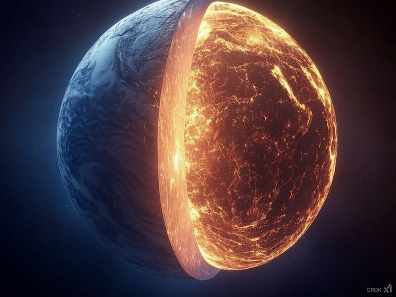 Si colisiona en tierra firme, podría liberar una energía devastadora. (Fuente: IA Twitter)