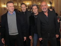 Los Simuladores recibieron un importante premio e hicieron alusión al estreno de la película