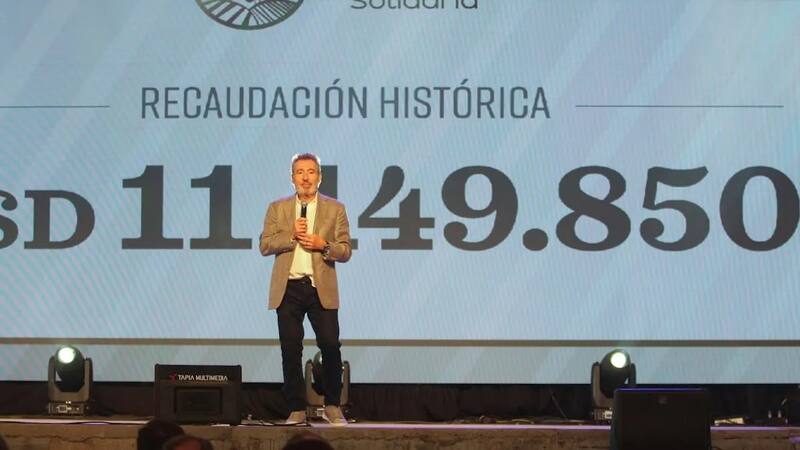 Daniel Vila destacó que en 21 años Vendimia Solidaria recaudó más de u$s 11 millones.