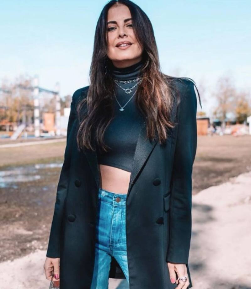 La actriz y modelo, de 43 años, está internada en el Hospital Italiano.