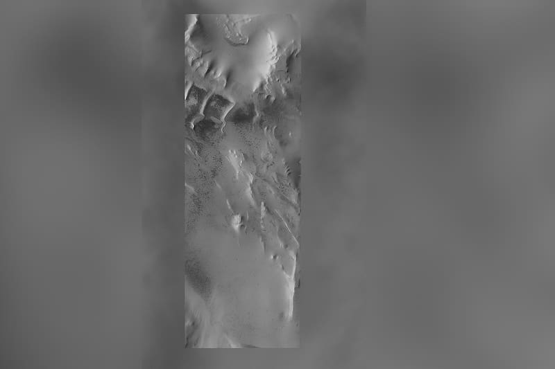 La "Ciudad Inca" es una formación geológica ubicada cerca del polo sur marciano, en la región denominada Angustus Labyrinthus. (Imagen: Wikimedia Commons)