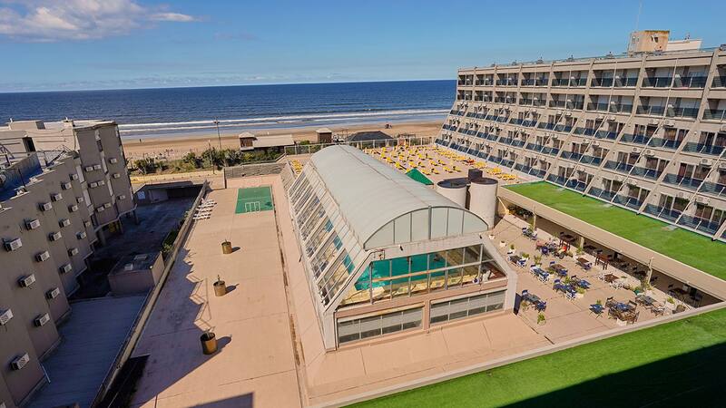 Es uno de los hoteles más lindos de la costa atlántica.