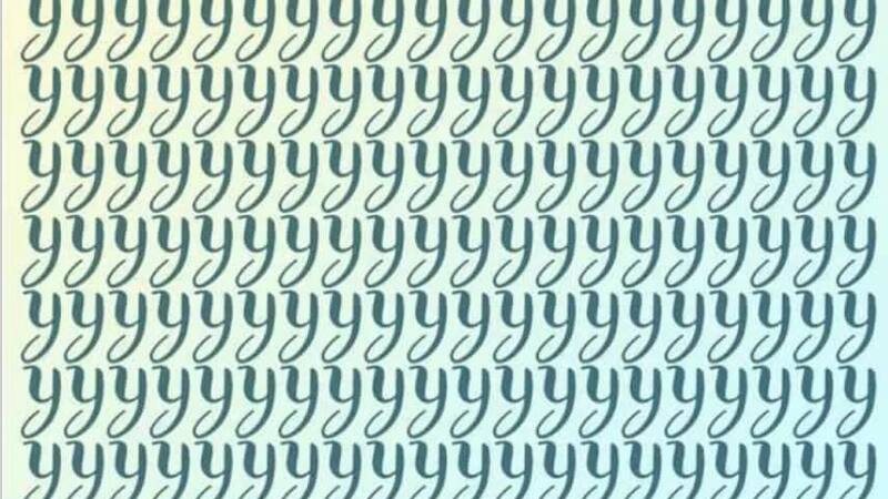 Tenés muy pocos segundos para encontrar la j en esta imagen.