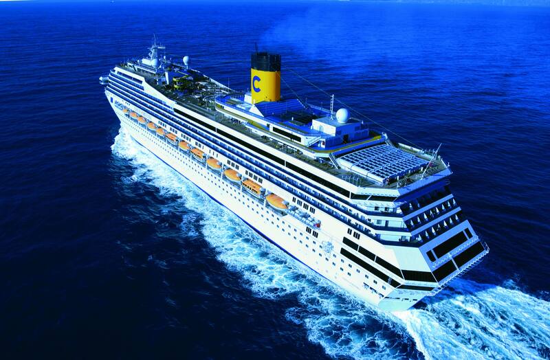 Viajes El Corte Inglés: así luce el imponente Costa Fortuna por fuera. (Foto: archivo).