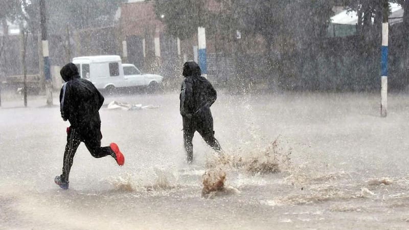 Alerta rojo y amarillo