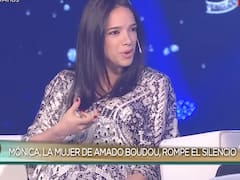 Embarazada de mellizos, la pareja de Boudou salió a defenderlo