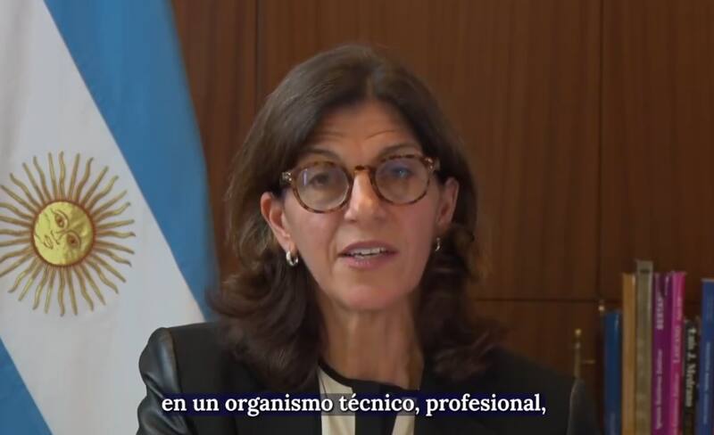 La titular de la Administración Federal de Ingresos Públicos (AFIP), Florencia Misrahi.