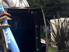 Habló el dueño de la caja fuerte en la escultura: “Quise intervenirlo artísticamente