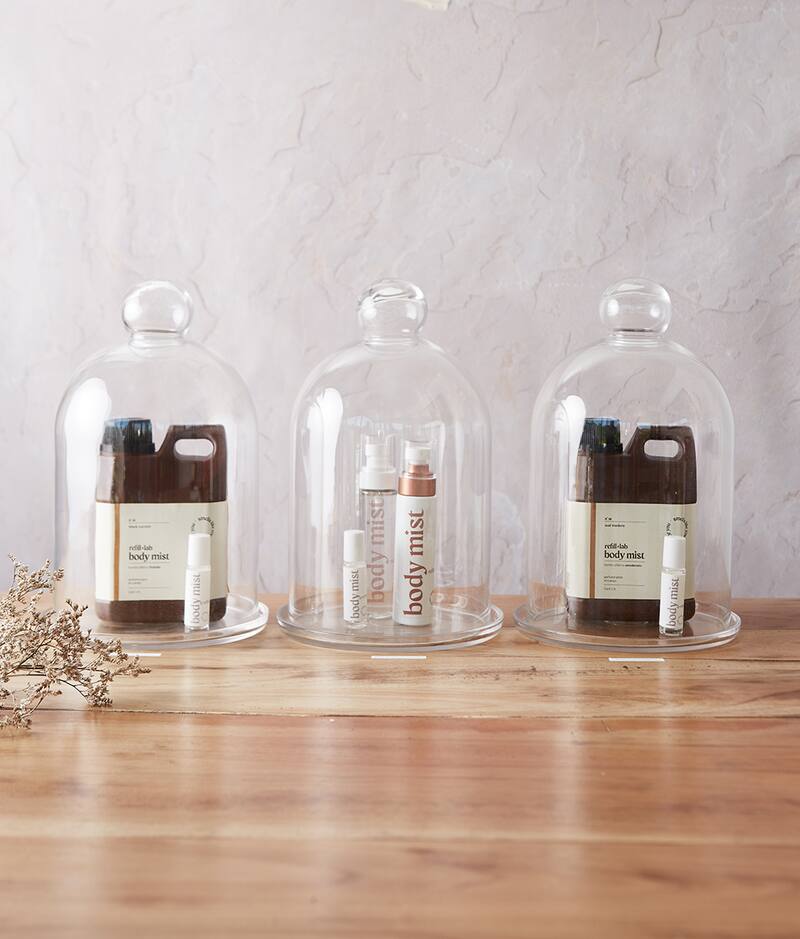 Refill Lab ofrece productos cosméticos y para el hogar