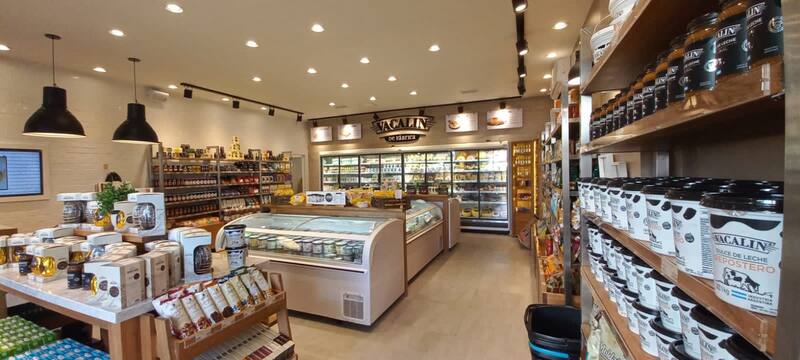 El 40% de los productos que se venden en Vacalín de Fábrica son provistos por terceros.