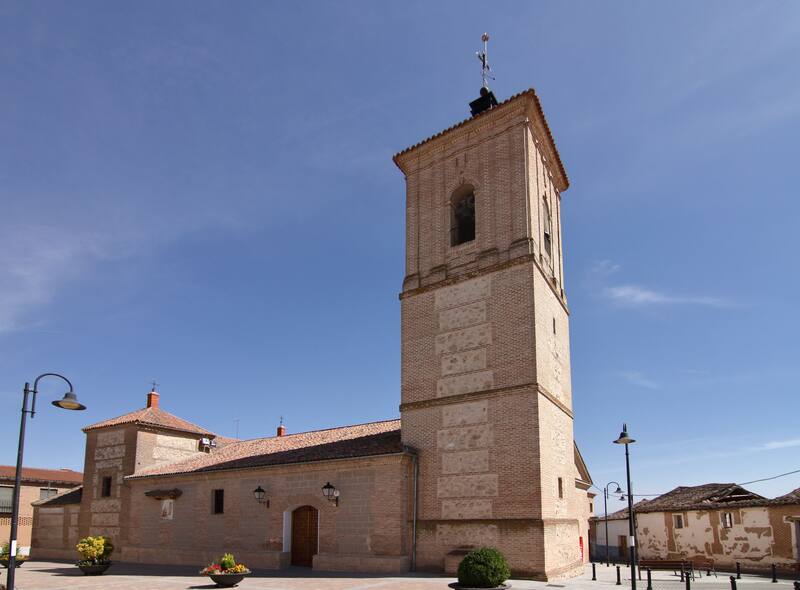 Iglesia parroquial de San Mateo Apóstol, la edificación más icónica de Gerindote. (Foto: Wikimedia)