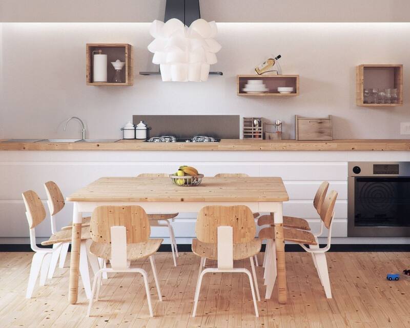 Luces nuevas pueden ayudar a dar un nuevo aspecto a la cocina.